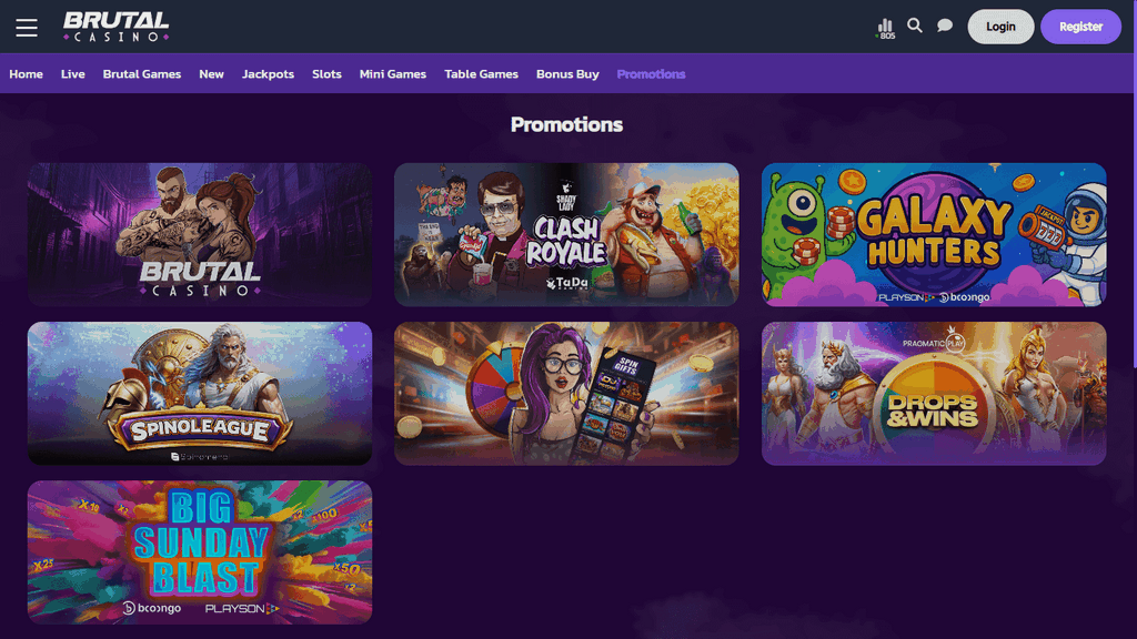 Brutal Online casino Evaluation|Brutal Online Casino Reward Code: Rise to EUR1,000 in Perk Cash